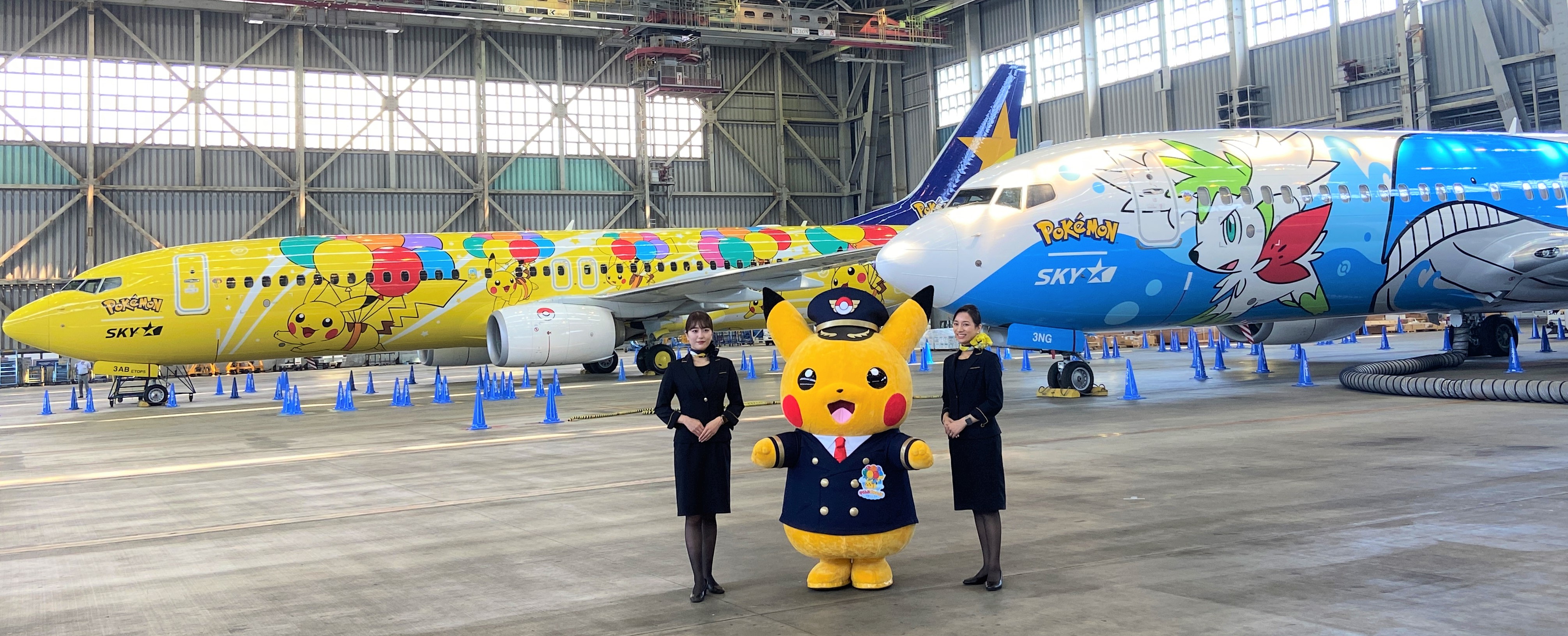 "Pikachu Jet BC2" has taken to the skies!｜Pokémon Air Adventures