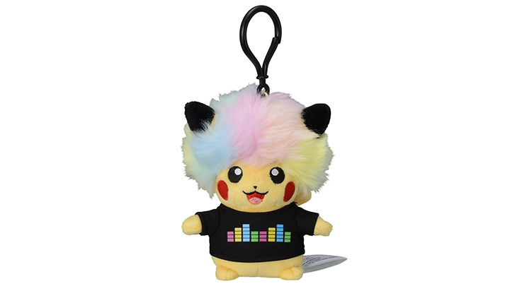 爆炸頭皮卡丘玩偶掛飾