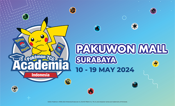 Pokémon TCG Academia at Pakuwon Mall Surabaya